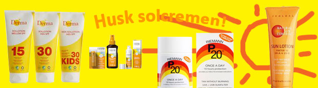 husk solcremen