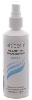 Magnesiumolie i sprayflaske MG 12 Optima Altiderm, 100ml.