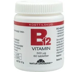 B12 gold vitamin 500 ug, 60tab.