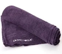 Jade Microfiber Yogahåndklæde, lilla