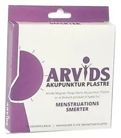 Arvids Akupunktur plastre menstrutions smerter, 15stk.