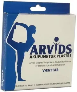 Arvids Akupunktur plastre Vægttab, 15stk.