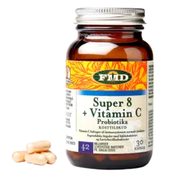 Udo's Choice Super 8 + Vitamin C, 30 kap