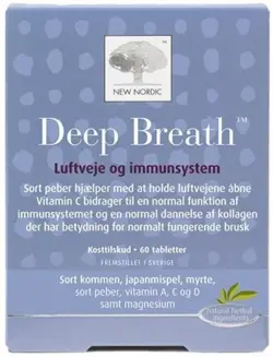 New Nordic Deep Breath, 60tab.