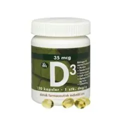 D-vitamin 35 mcg 120 tabl.