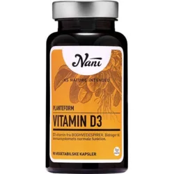 Nani D3 vitamin på planteform, 90kap.