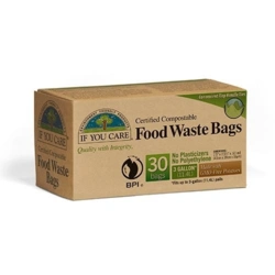 If you care Food waste bags 30 stk. komposterbare affaldsposer 1pk.