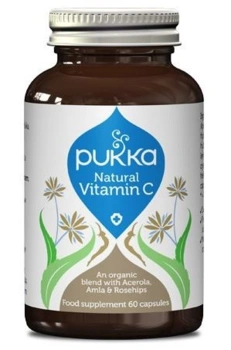 Pukka Økologisk kosttilskud med Natural Vitamin C, 60kap.