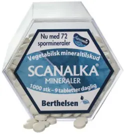 Berthelsen Mineraler, 1000tab.