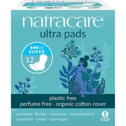 Natracare super bind m. vinger indpakket enkeltvis, Øko, 12 stk.