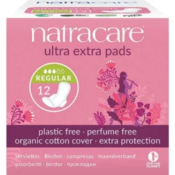 Natracare ultra extra bind normal, Øko, 12 stk.