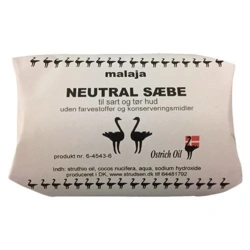 Struds sæbe neutral Ostrich Oil, 80 g