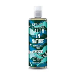Faith in nature Shampoo Fragance Free, 400 ml.