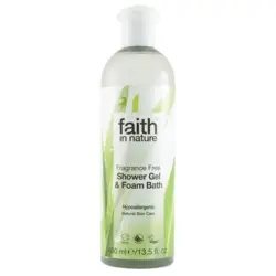 Faith in nature Showergel Fragrance Free, 400 ml.