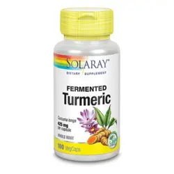 Solaray Turmeric Fermenteret, 100 kap / 52 g