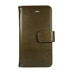 Mobilcover iPhone 7 brun PU læder, 1 stk