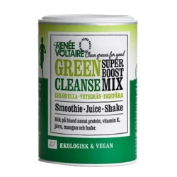 Renée Voltaire Super Food Mix Ø af Chlorella, Hvedegræs og Ingefær, Green Cleanse, 100 g