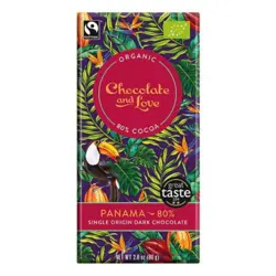 Chokolade Panama 80% Ø, 80 g