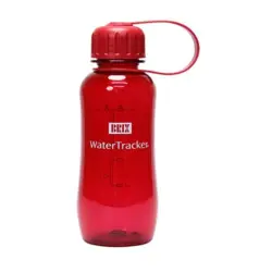 WaterTracker 0,3 L Red BPA-fri drikkeflaske af Tritan, 1 stk