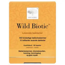 Wild Biotic New Nordic, 60 kap / 44,58 g