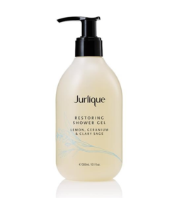 Jurlique Restoring Shower Gel Lemon, Geranium &amp; Clary Sage, 300 ml