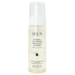 IDUN Minerals Cleansing Face & Eye Mousse, 150ml.
