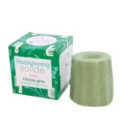 Shampoobar til fedtet hår med duft af urter, 55g