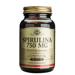 Solgar Spirulina, 80 tab/92g