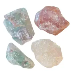 Regnbue fluorit krystal (rå), 60g