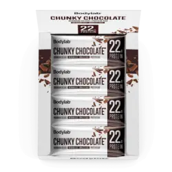 Bodylab Minimum Deluxe Protein Bar Chunky Chocolate, 12x65g.https://www.ren-velvaereshop.dk/admin/export/