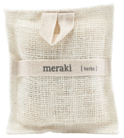 Meraki Bath Mitt, Herbs, 140 g.