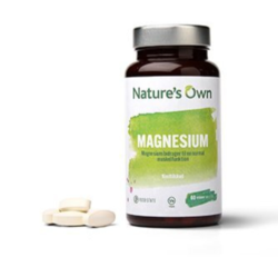 Natures Own Magnesium Food State, 60tab / 50g