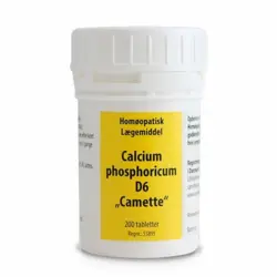 Camette Calcium phos. D6 Cellesalt 2, 200 tab/50g
