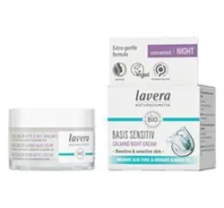 Lavera Regenerating Night Cream Aloe Vera & Almond Oil Basis Sensitiv, 50ml