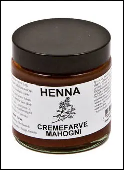 Henna Cremefarve - Mahogni, 120ml.