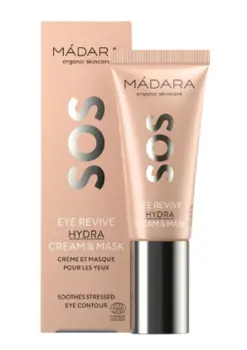 MÁDARA SOS Eye Revive Cream & Mask, 20 ml.