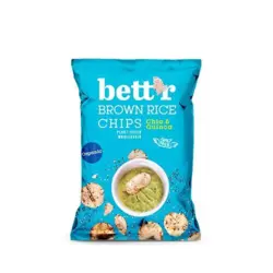 Bett'r Ris Chips med chia og quinoa Ø, 60g