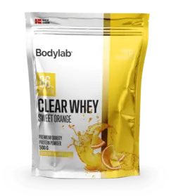 Bodylab Clear Whey Sweet Orange, 500 g.