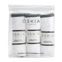 OSKIA 3 x Dual Active Cleansing Cloths
