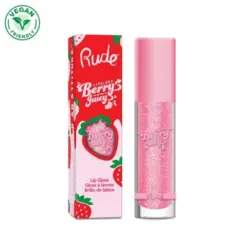 RUDE Cosmetics Berry Juicy Lip Gloss - Flirty