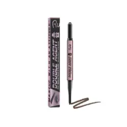 RUDE Cosmetics Double Agent - 2 in 1 Eyebrow Pencil & Powder - Neutral Brown