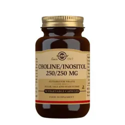 Solgar Choline/Inositol 250/250 mg, 50 kap/52g