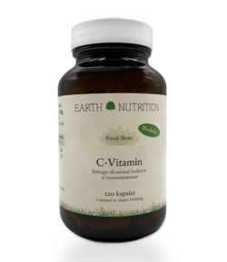 Earth Nutrition C-Vitamin med bioflavonoider, 120 kap.