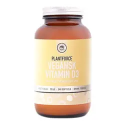 Plantforce Vitamin D, 120kap.