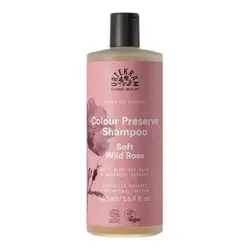 Urtekram Shampoo Soft Wild Rose t. farvet hår, 500ml.