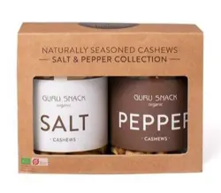 Cashew Gavesæt Salt & Pepper Ø, 280g.