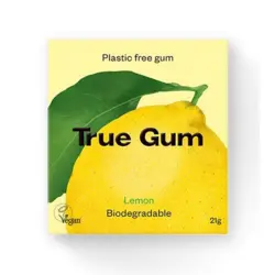 True Gum Tyggegummi Lemon, 21g.