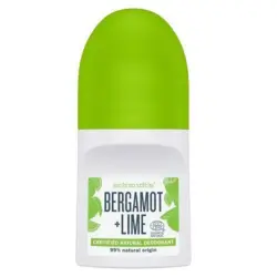 Schmidt's Roll-On Deodorant Bergamot & Lime, 50ml.