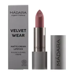 MÁDARA Makeup Velvet Wear Cream Lipstick "Cool Nude", 3,8g.