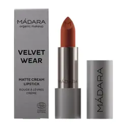 MÁDARA Makeup Velvet Wear Cream Lipstick "Magma", 3,8g.